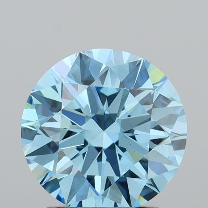1.53 CT Fancy Vivid Blue ROUND
