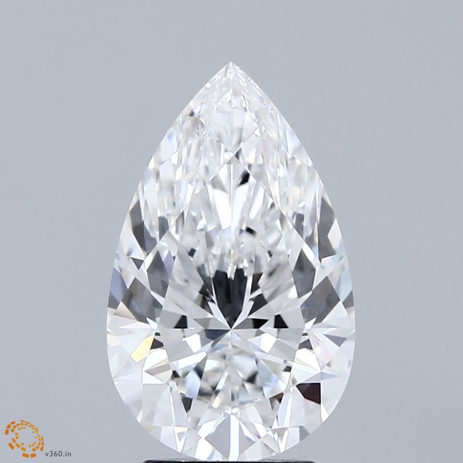 3.05 ct. pear Lab Grown Diamond front image