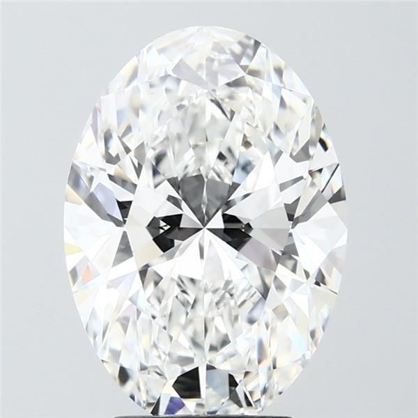 4.08 ct. oval Lab Grown Diamond front image