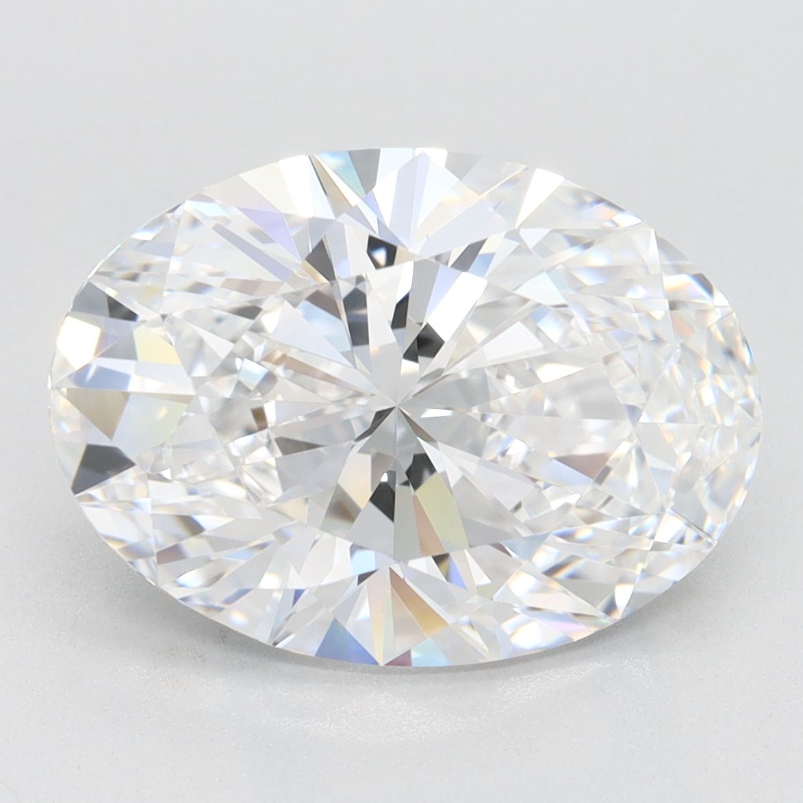 4.03 ct. oval Lab Grown Diamond front image