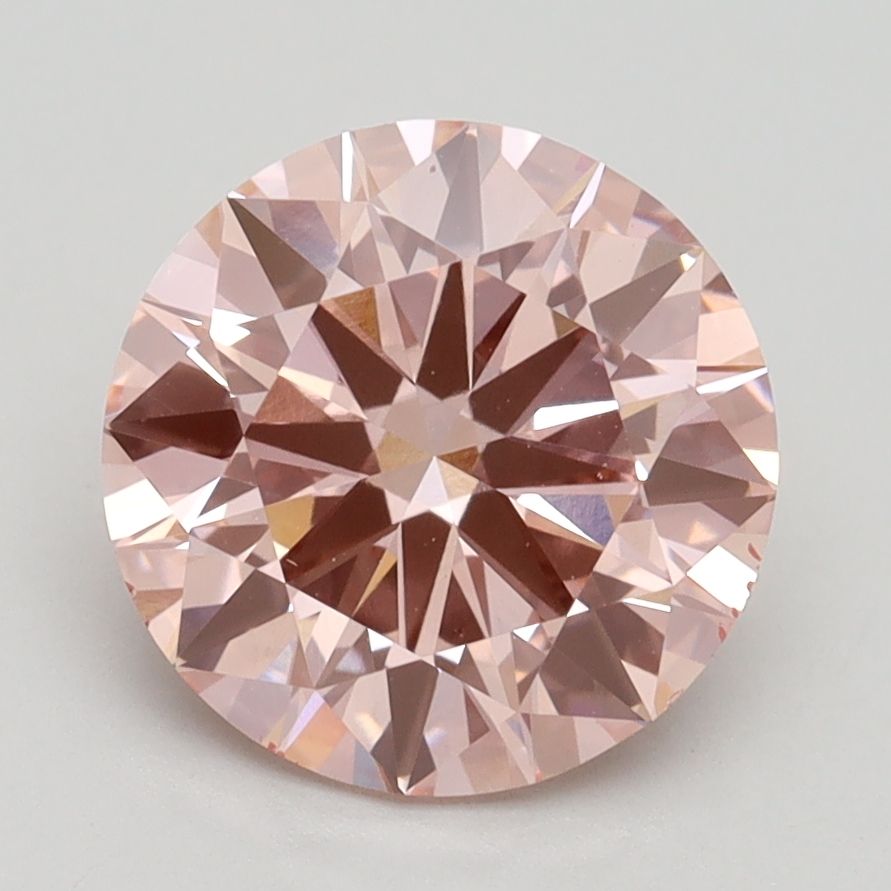 2.70 ct. round Lab Grown Diamond front image