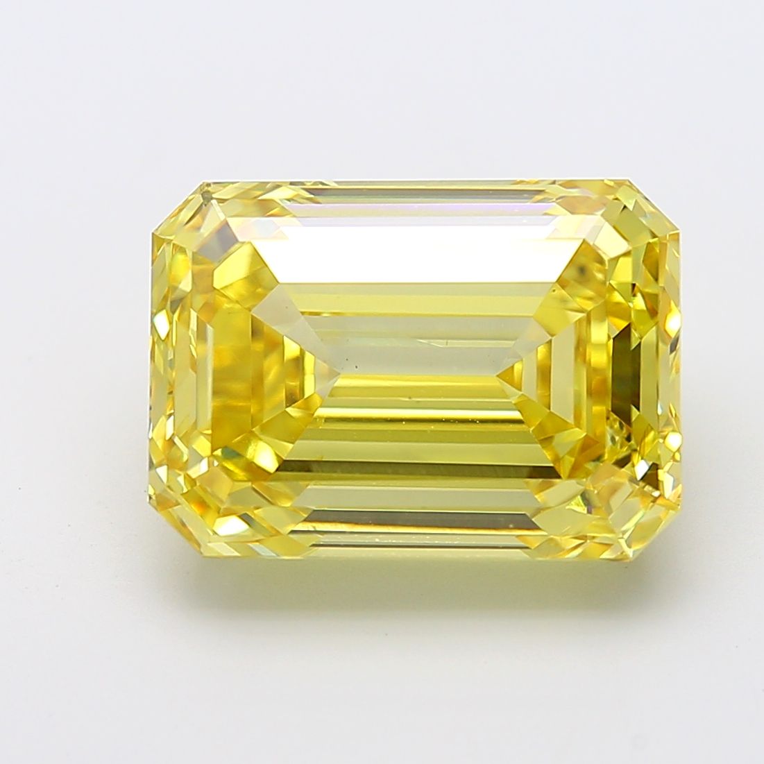 15.03 ct. emerald Lab Grown Diamond front image