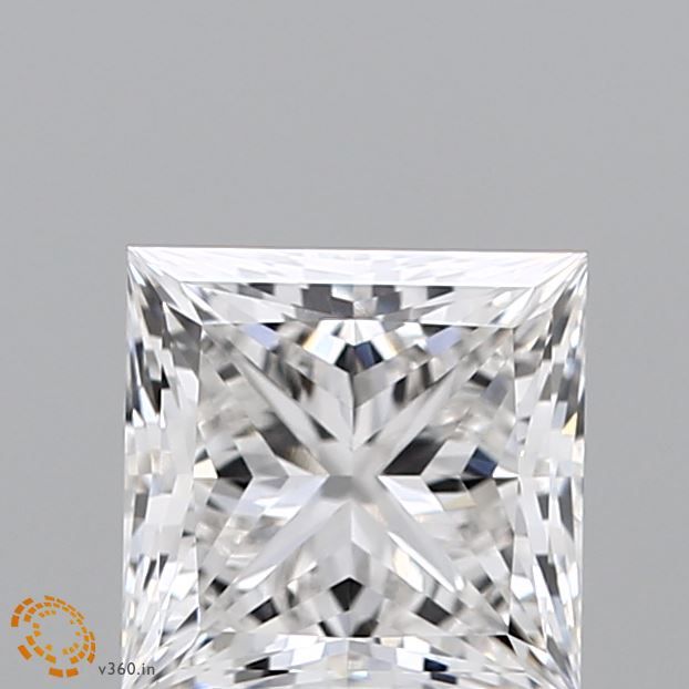1.71 ct. princess Lab Grown Diamond front image