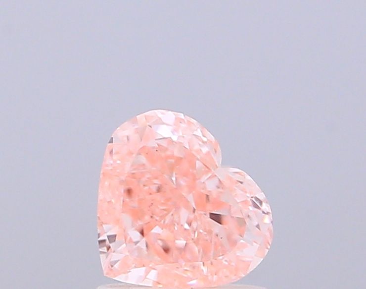1.0 CT Fancy Vivid Pink HEART