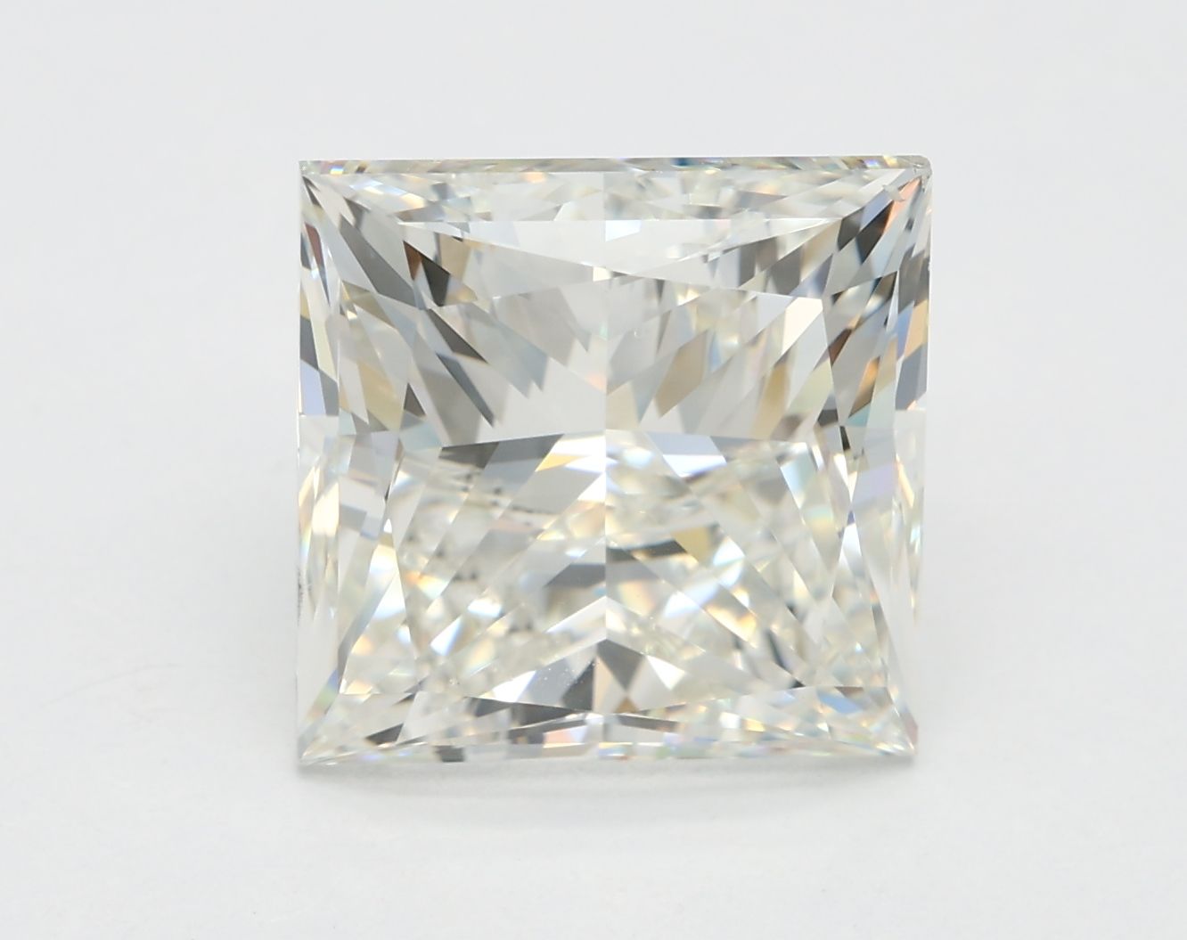 5.02 ct. princess Lab Grown Diamond front image