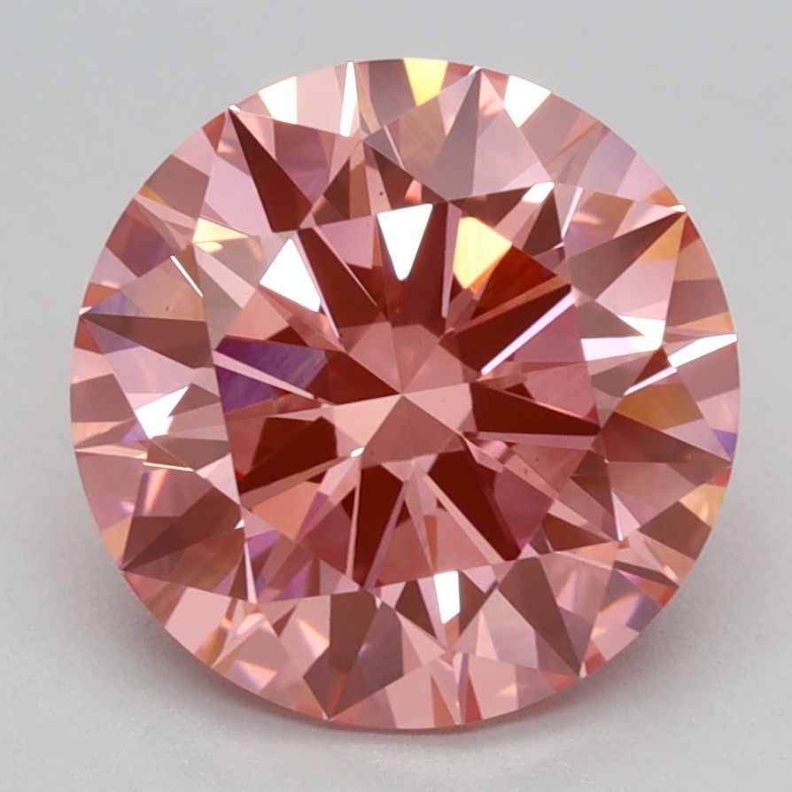 2.58 ct. round Lab Grown Diamond front image