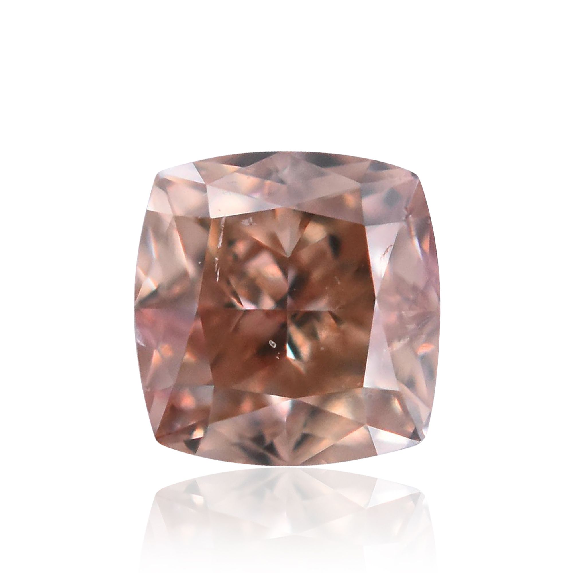 Diament 0.22 ct Fancy Orangey Pink/SI1