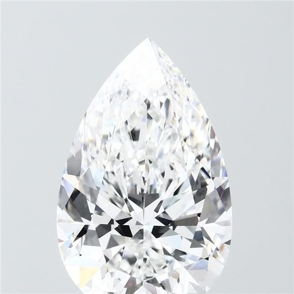 6.07 ct. pear Lab Grown Diamond front image