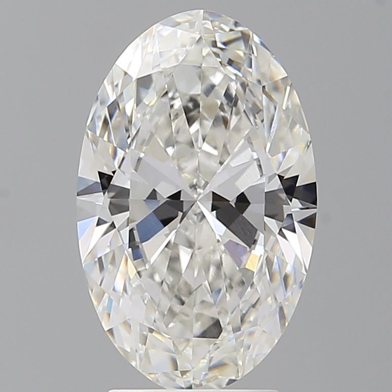 3.53 ct. oval Lab Grown Diamond front image