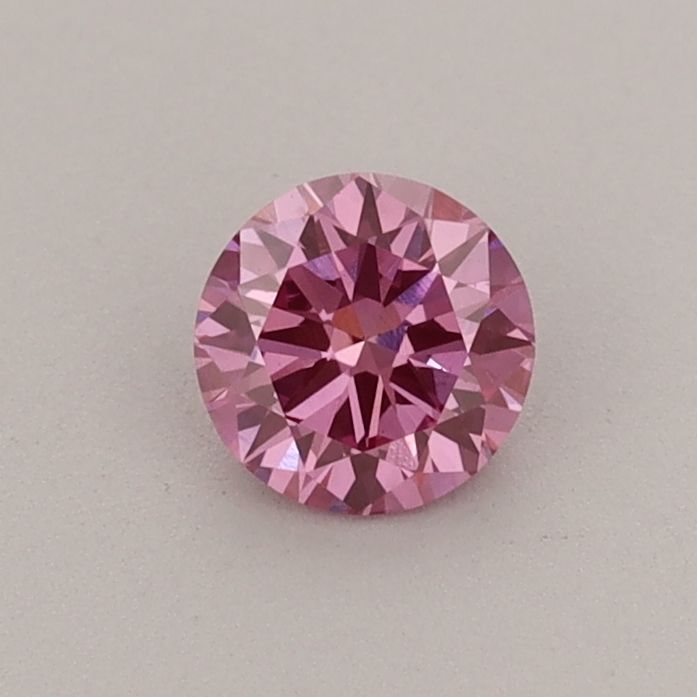 0.39 CT Fancy Vivid Pink ROUND