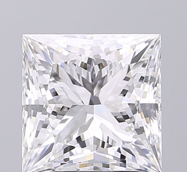 3.31 ct. princess Lab Grown Diamond front image
