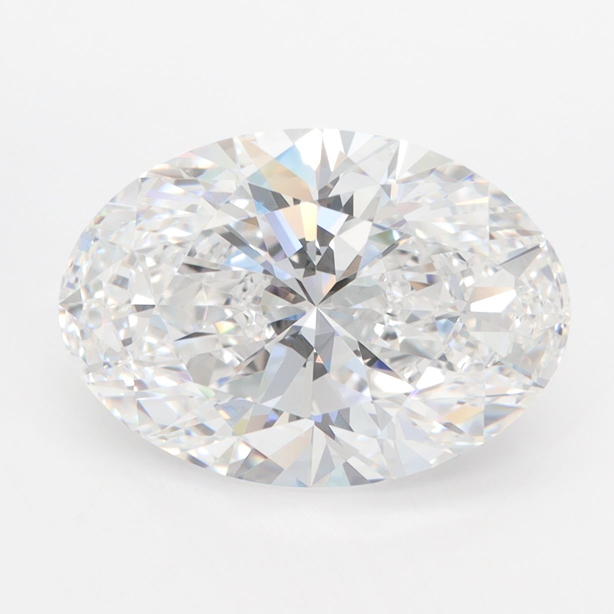 5.49 ct. oval Lab Grown Diamond front image