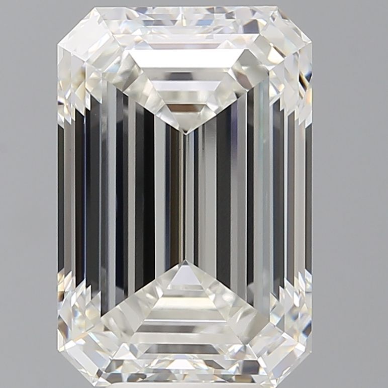 7.07 ct. emerald Lab Grown Diamond front image
