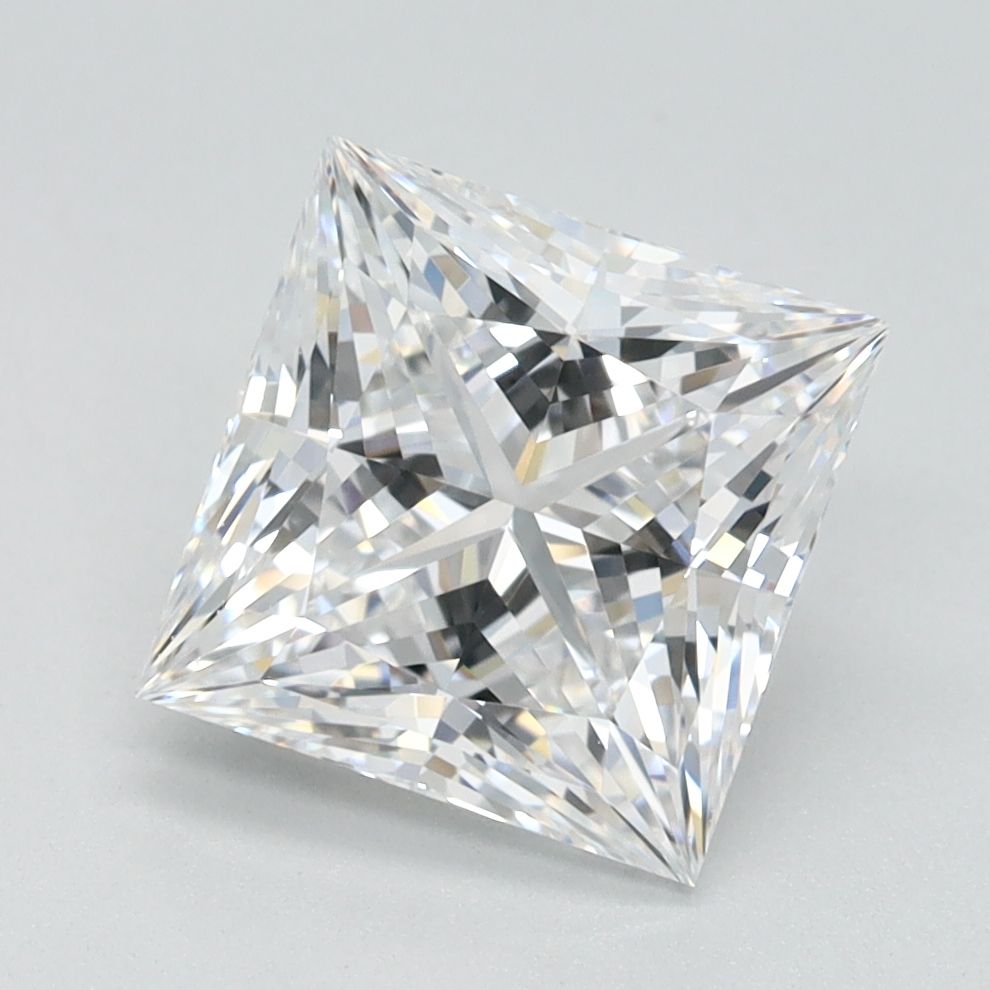 2.10 ct. princess Lab Grown Diamond front image