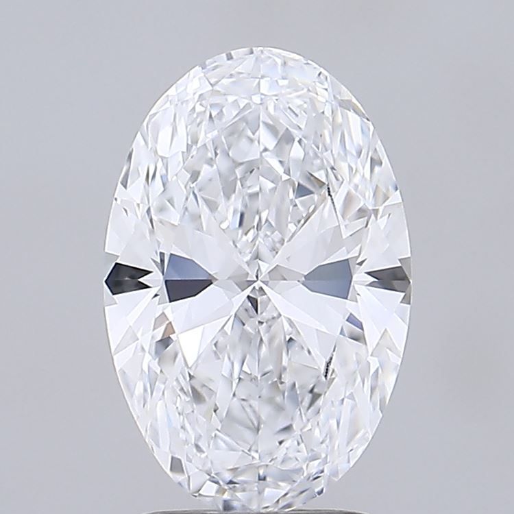 1.92 ct. oval Lab Grown Diamond front image
