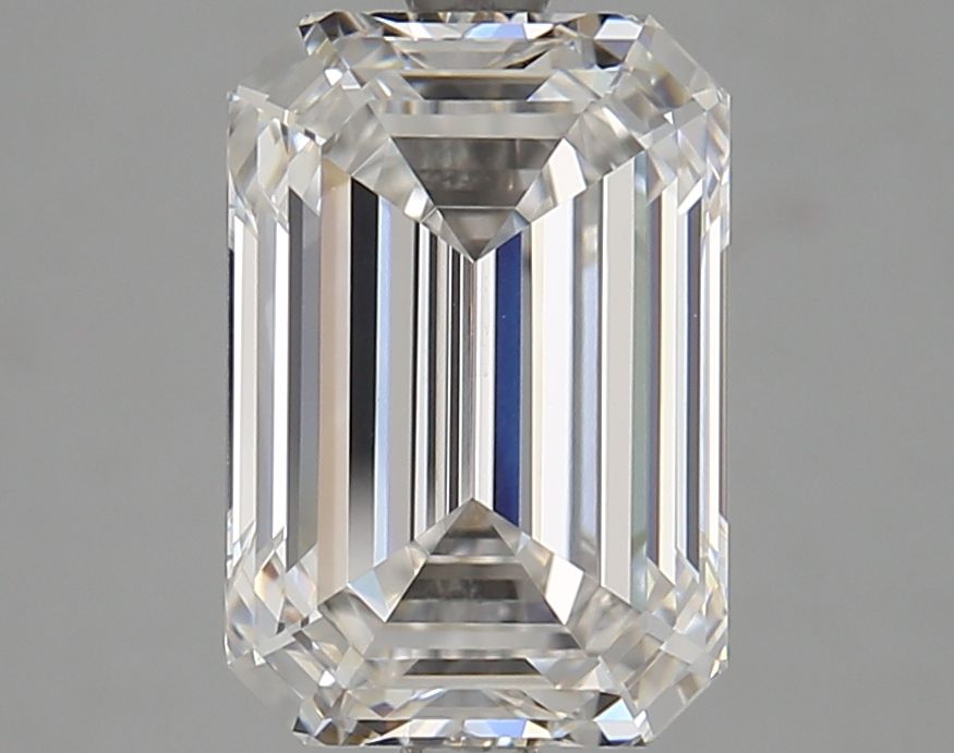 Diamant Émeraude 4.24 ct - Couleur F - Pureté VS1