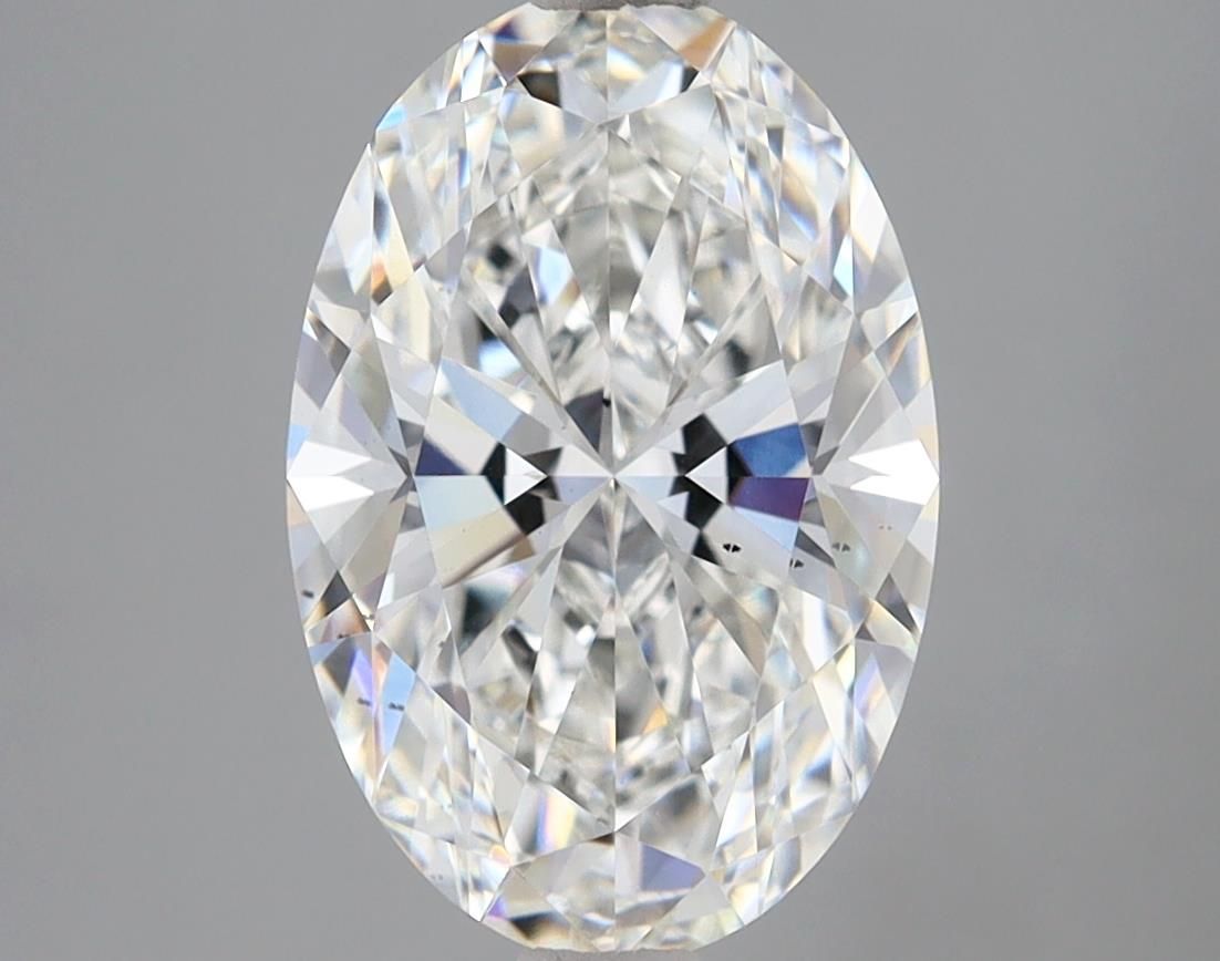 3.17 ct. oval Lab Grown Diamond front image
