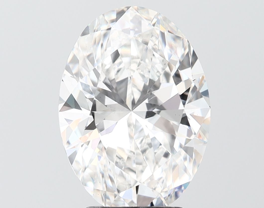 4.03 ct. oval Lab Grown Diamond front image