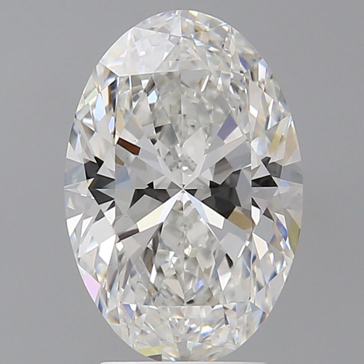 3.59 ct. oval Lab Grown Diamond front image