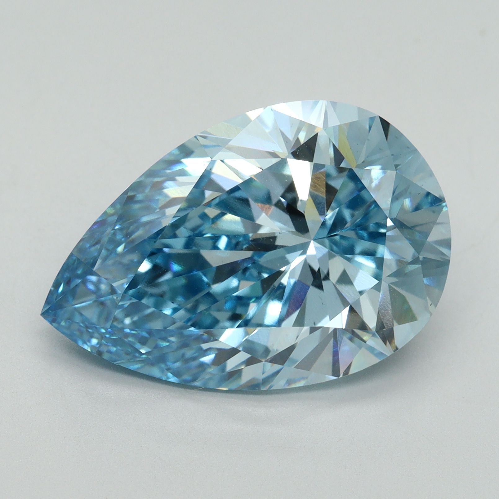 9.76 ct. pear Lab Grown Diamond front image