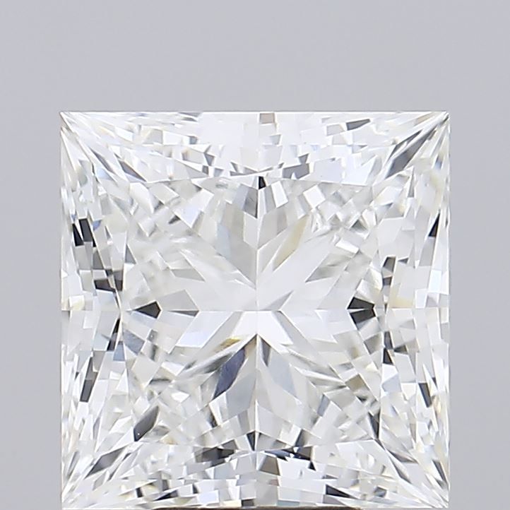 7.05 ct. princess Lab Grown Diamond front image