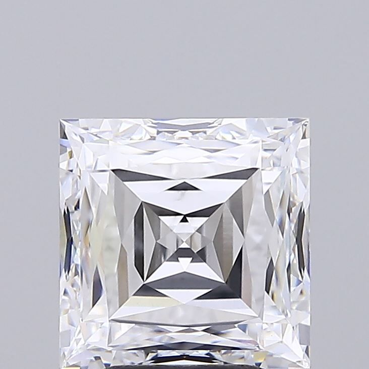 4.12 ct. princess Lab Grown Diamond front image