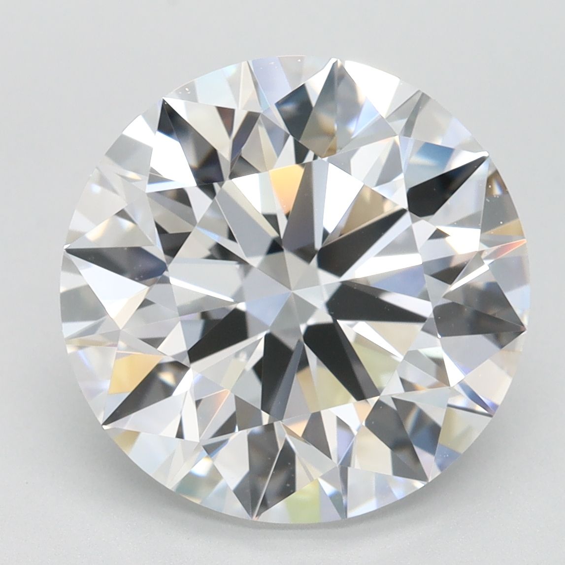 5.30 ct. round Lab Grown Diamond front image