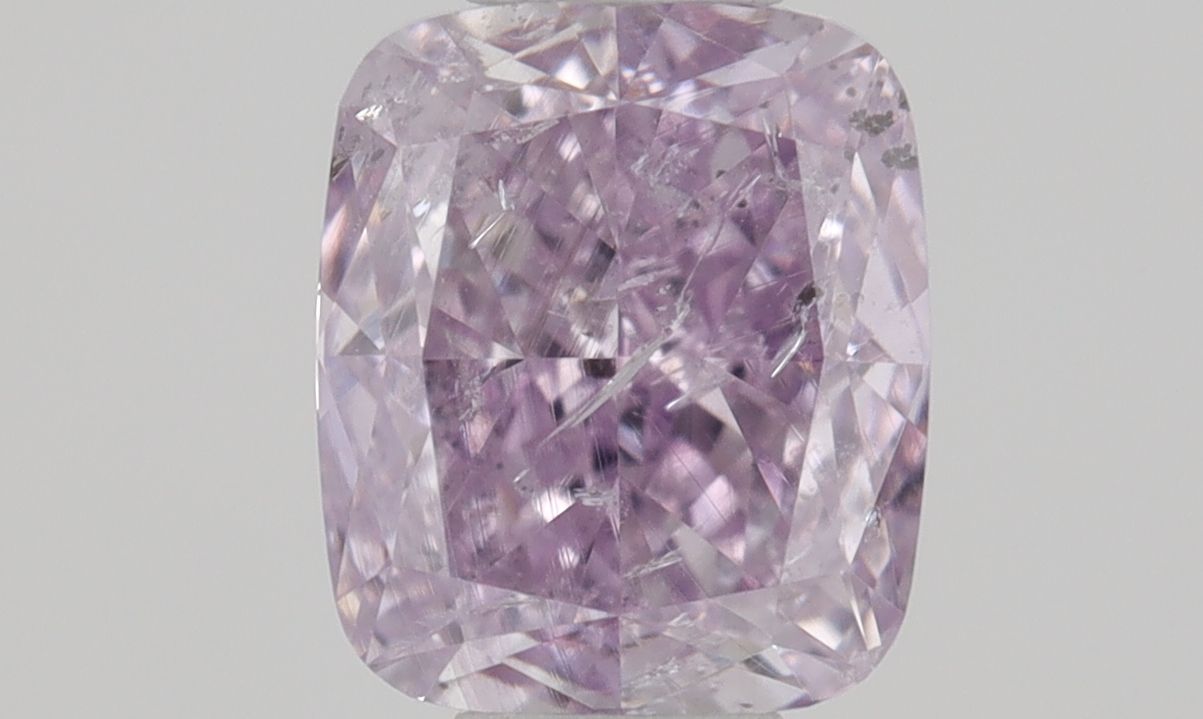 Diament 0.45 ct Fancy Pink Purple/I2