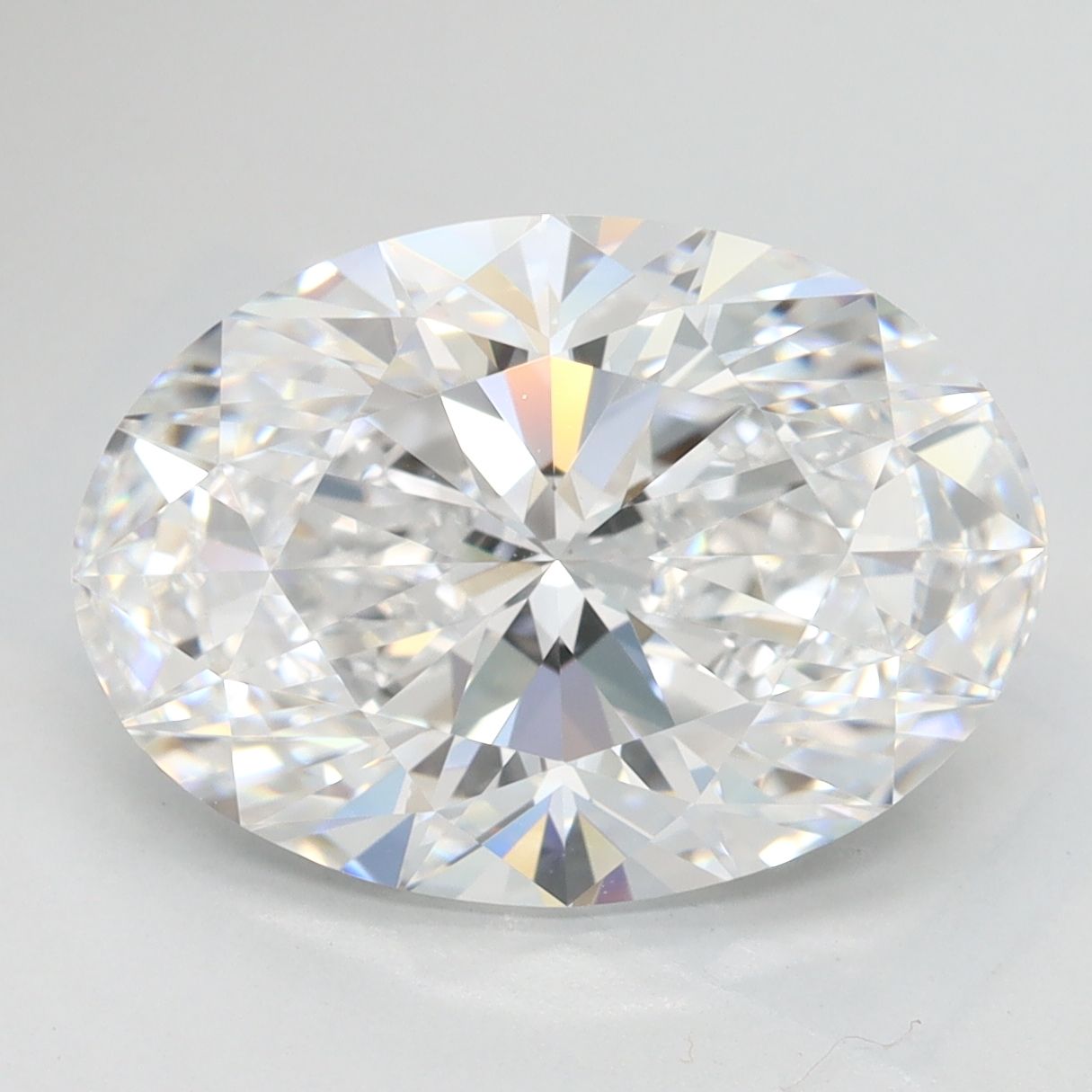 4.19 ct. oval Lab Grown Diamond front image