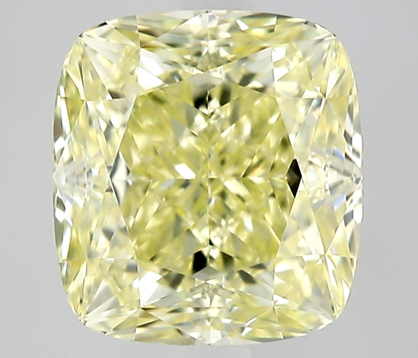 Diament 1.5 ct Fancy Light Yellow/VS2