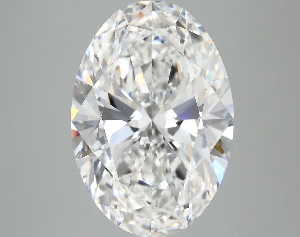 5.03 ct. oval Lab Grown Diamond front image