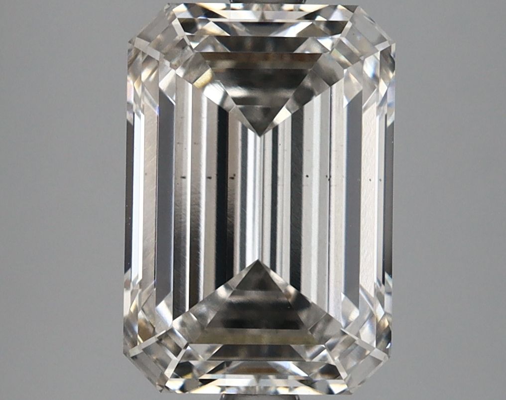 3.90 ct. emerald Lab Grown Diamond front image