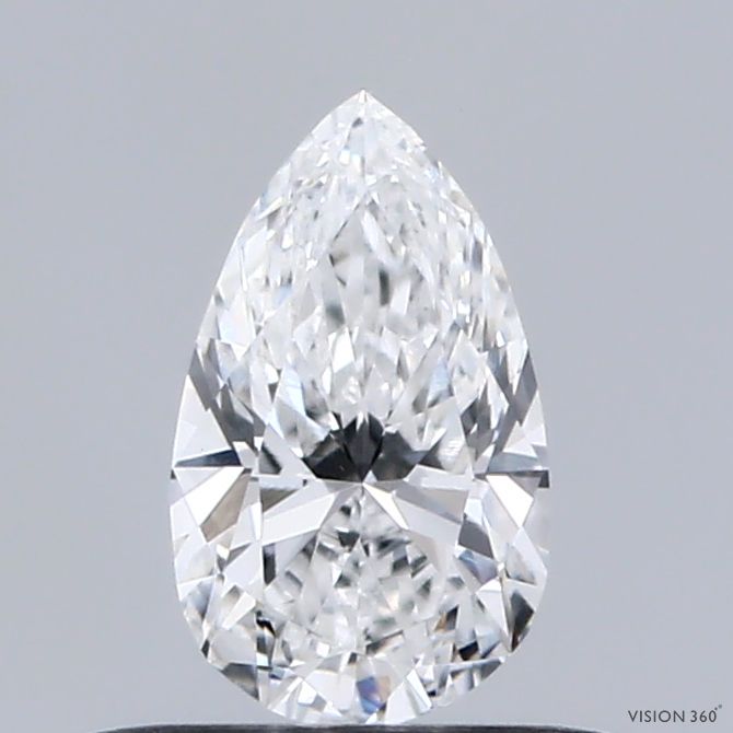 0.44 ct lab-grown Pear Diamond