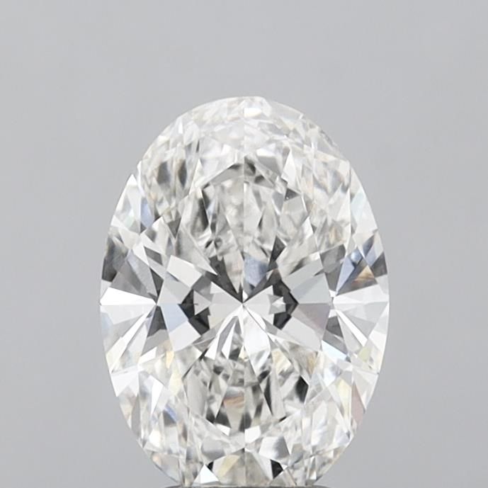 3.08 ct. oval Lab Grown Diamond front image