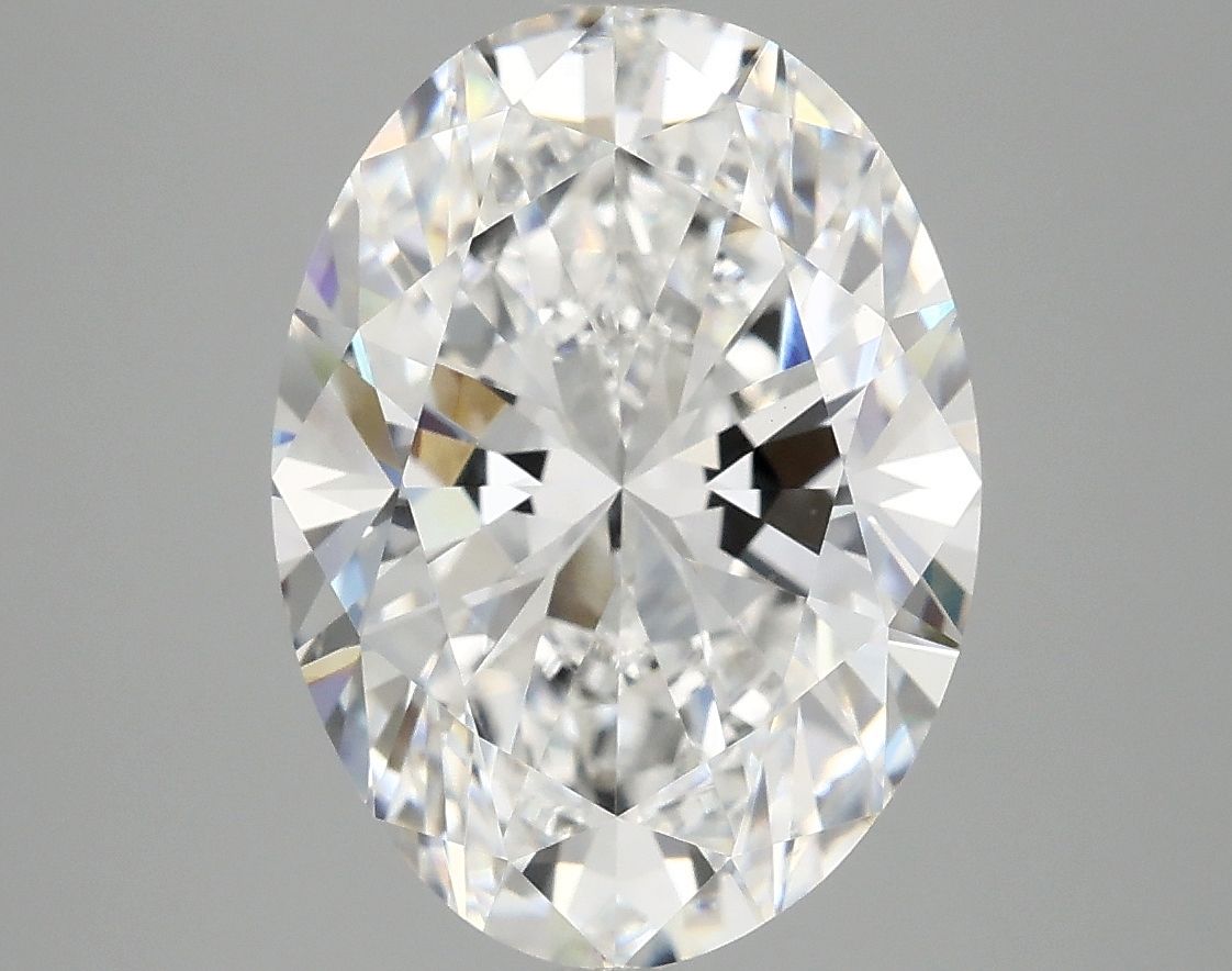 5.05 ct. oval Lab Grown Diamond front image