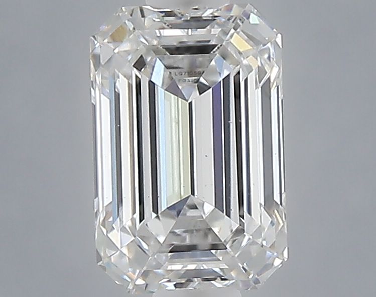 0.85 ct. emerald Lab Grown Diamond front image