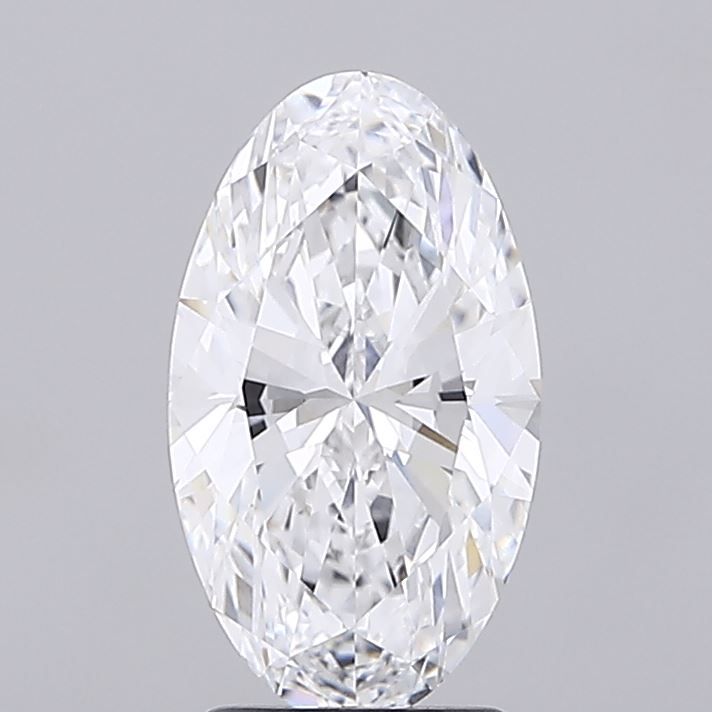 2.60 ct. oval Lab Grown Diamond front image