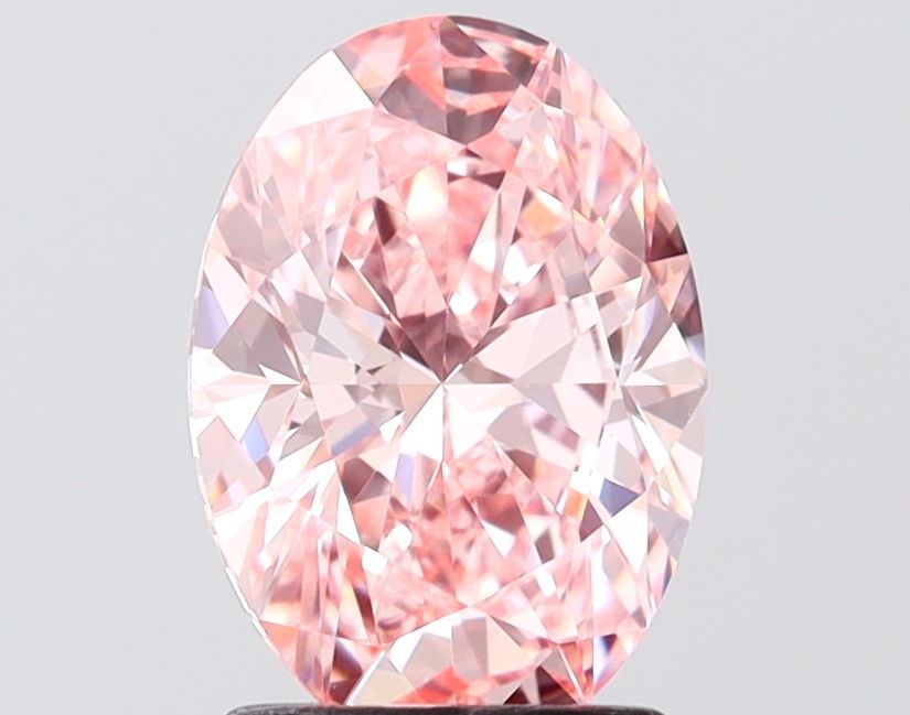 2.01 ct. oval Lab Grown Diamond front image