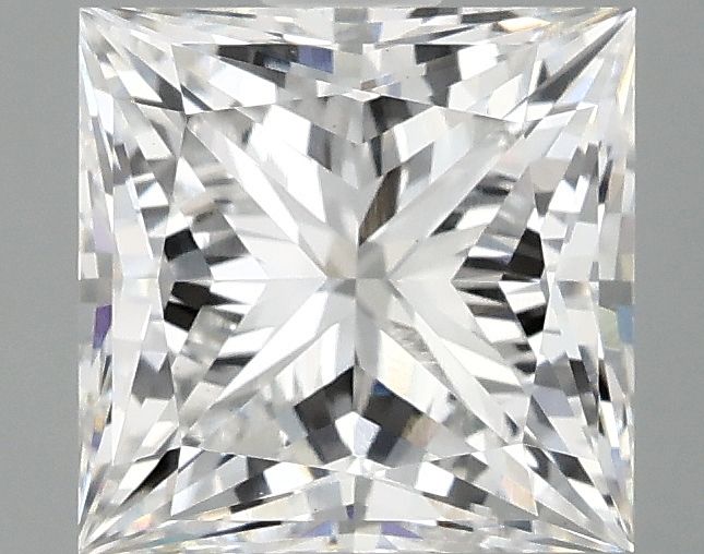 2.59 ct. princess Lab Grown Diamond front image