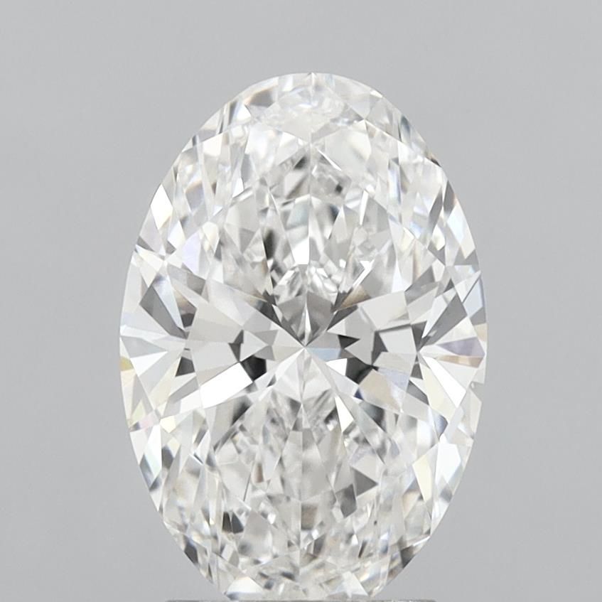 3.07 ct. oval Lab Grown Diamond front image