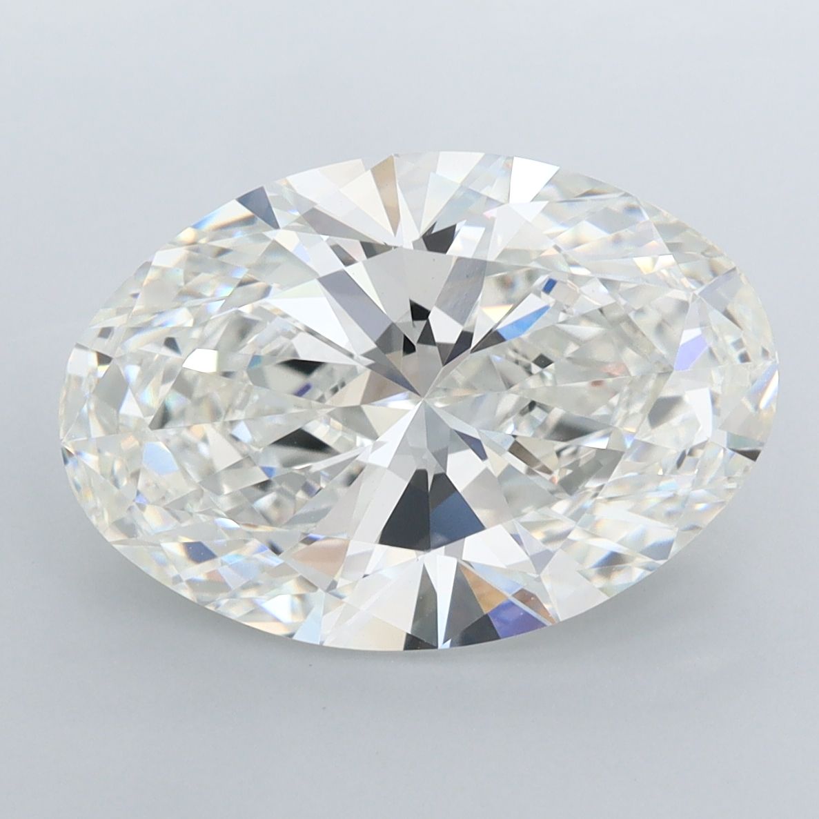 6.00 ct. oval Lab Grown Diamond front image