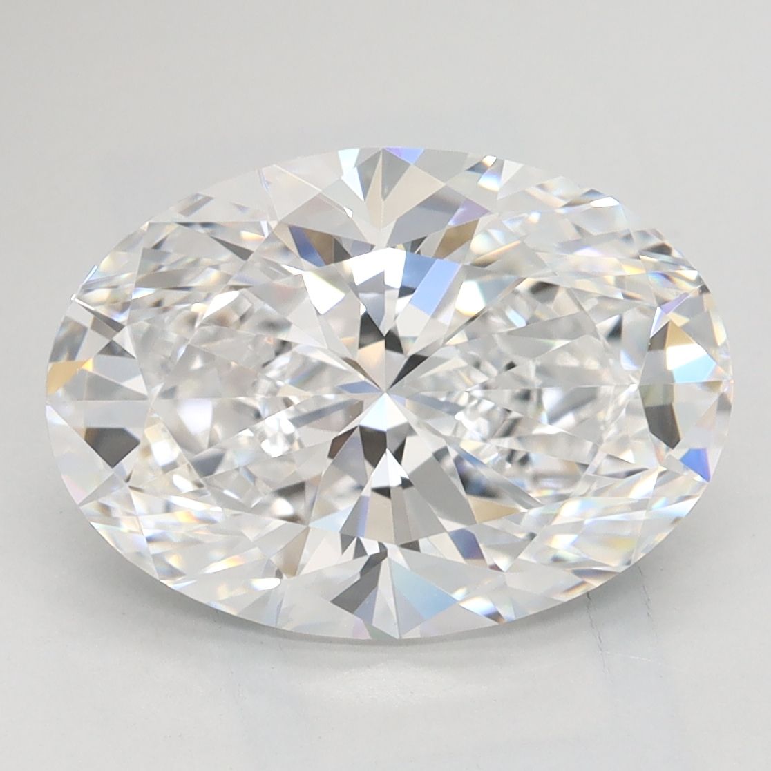 3.48 ct. oval Lab Grown Diamond front image