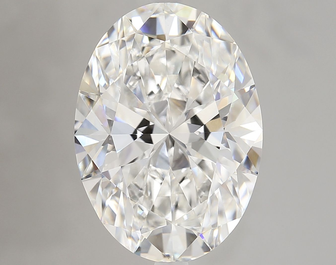 8.09 ct. oval Lab Grown Diamond front image