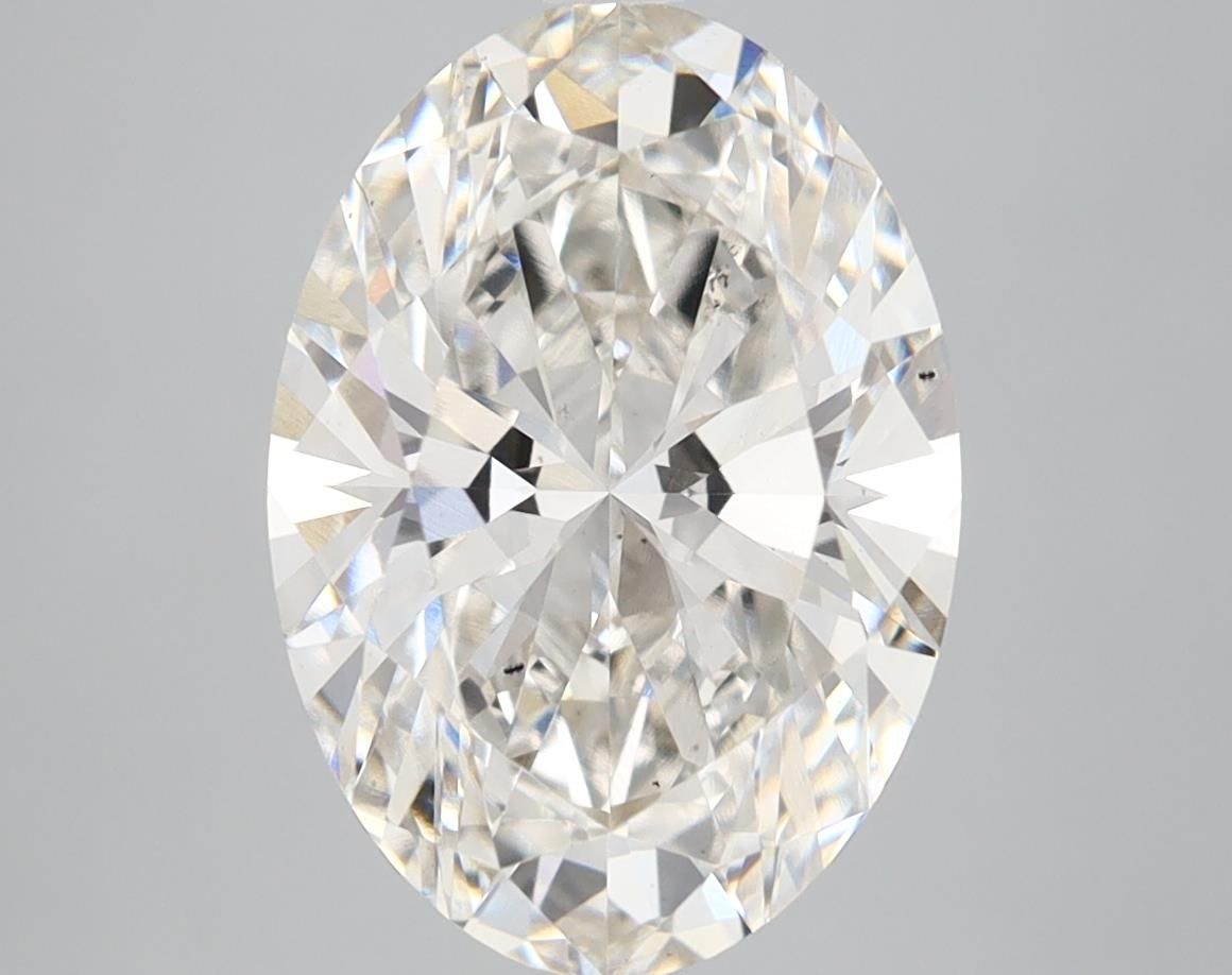 4.10 ct. oval Lab Grown Diamond front image