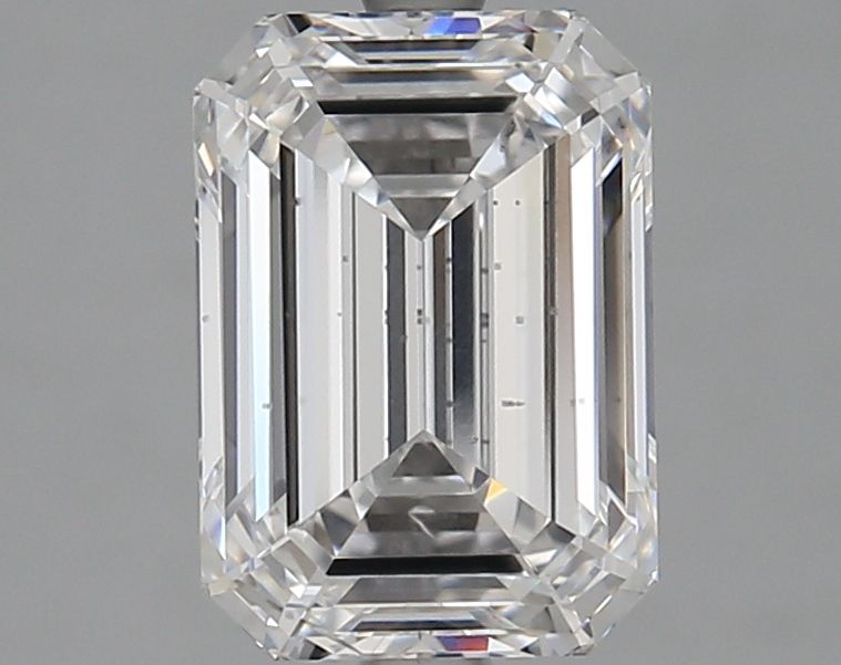 2.84 ct. emerald Lab Grown Diamond front image
