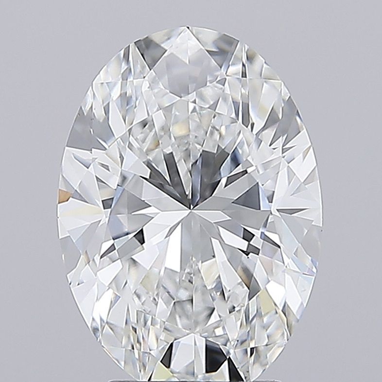 4.03 ct. oval Lab Grown Diamond front image