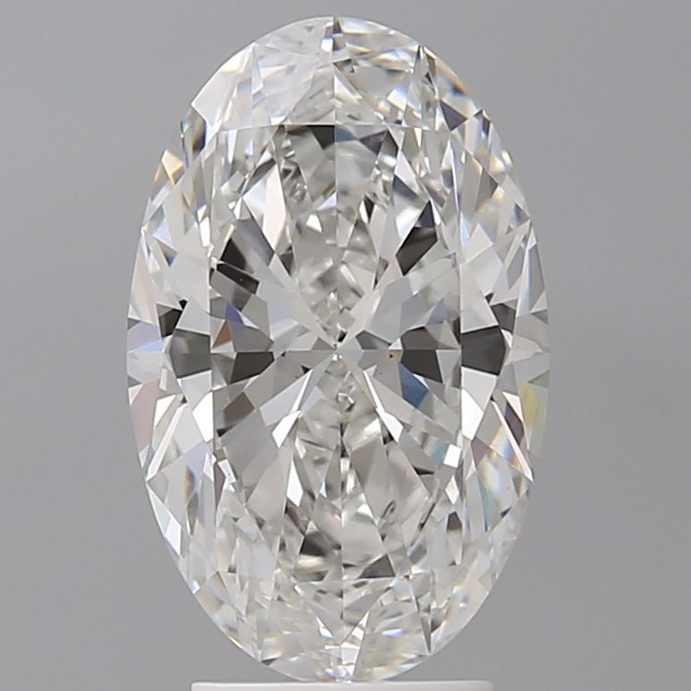 3.58 ct. oval Lab Grown Diamond front image