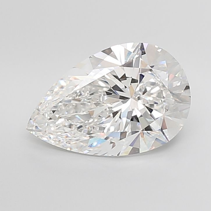 7.01 ct. pear Lab Grown Diamond front image
