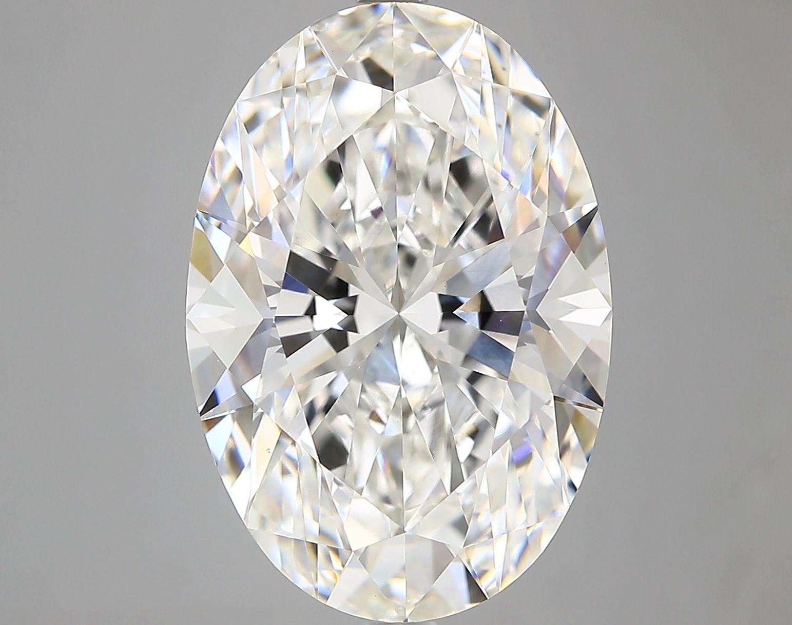 8.01 ct. oval Lab Grown Diamond front image
