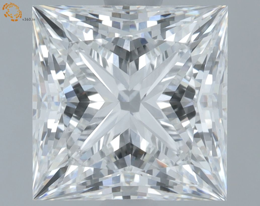 2.07 ct. princess Lab Grown Diamond front image